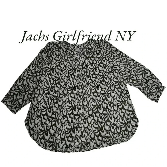 Jachs Girlfriend NY Blouse L NWT - Picture 8 of 9